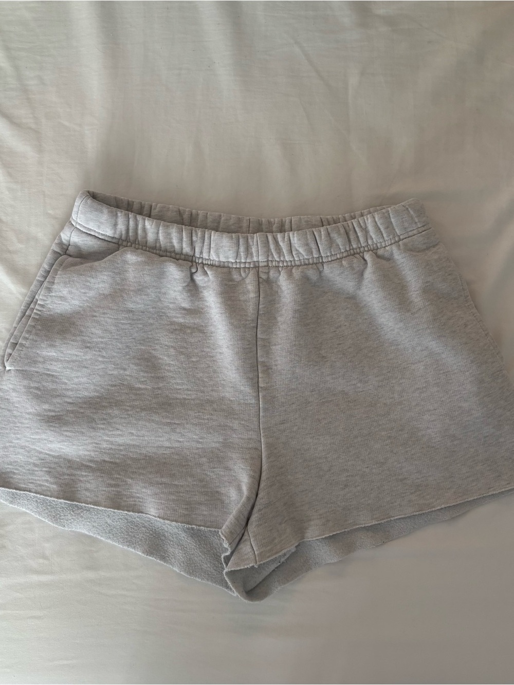 Aritzia Heather Gray Sweat Shorts